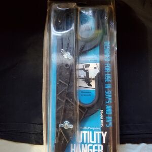 Multi-Purpose Black Utility Hanger